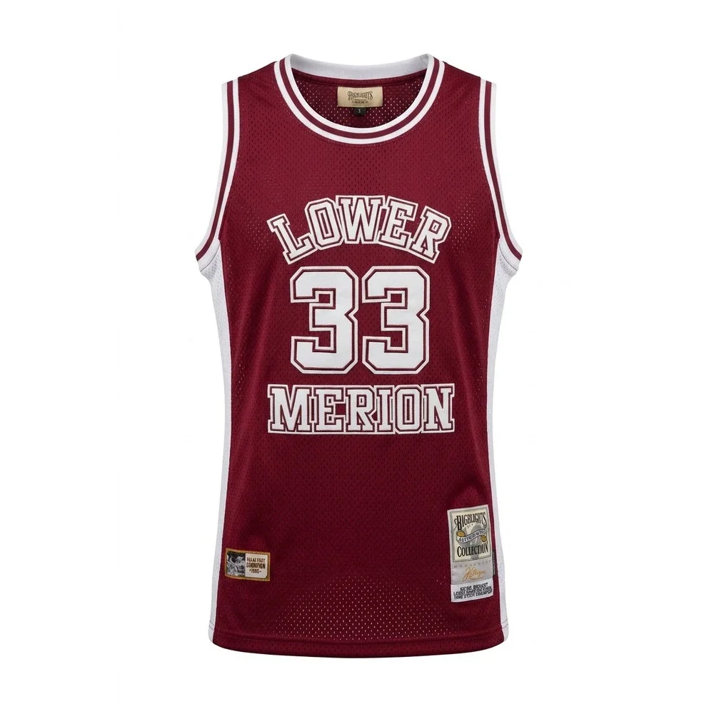 Kobe‎ Bryant Lower Merion High School Jersey Small Maroon Headgear Classics NWT
